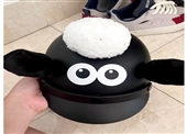 Mũ bảo hiểm cừu siêu dễ thương Kính kèm nón
