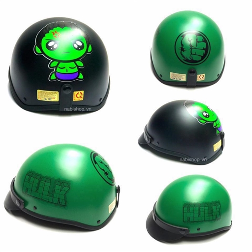 nón bảo hiểm siêu nhân , nón bảo hiểm siêu anh hùng , nón bảo hiểm hulk , nón bảo hiểm đẹp, nón bảo hiểm đôi