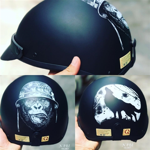 sơn vẽ nón bảo hiểm , vẽ nón bảo hiểm giá rẻ , nón bảo hiểm ngầu , mũ bảo hiểm độc , nón bảo hiểm độc