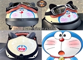 Mũ Bảo Hiểm Doremon Dễ Thương Trẻ Em & Người Lớn
