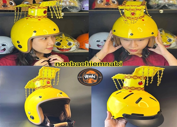 Mũ Bảo Hiểm Hoàng Thượng – Ấm nước – Nồi cơm
