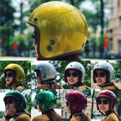 nón metal flake, nón kim tuyến, nón bảo hiểm kim tuyến , nón bảo hiểm kim cương , nón bảo hiểm lấp lánh