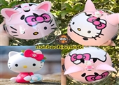 Mũ bảo hiểm trẻ em Hello Kitty 3D dễ thương cho bé yêu❤️