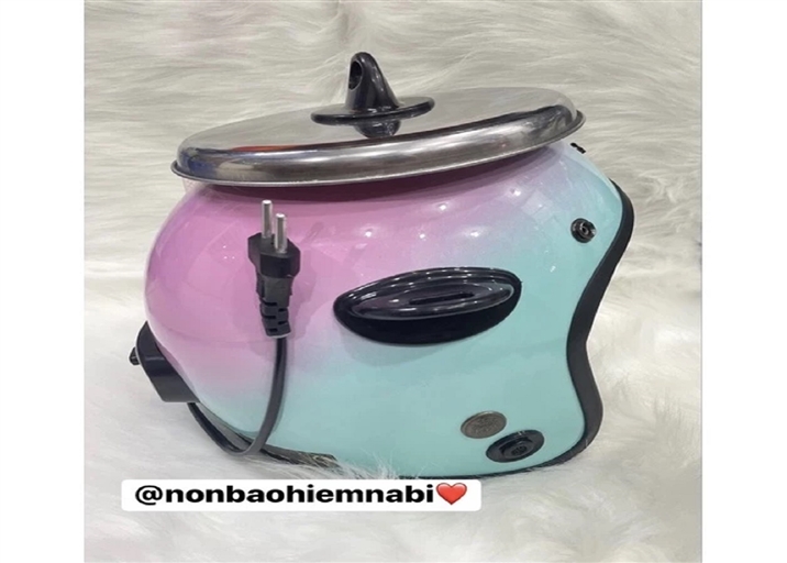 Mũ bảo hiểm nồi cơm ombre cao cấp