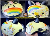 MŨ BẢO HIỂM TRẺ EM CẦU VỒNG NGỰA UNICORN