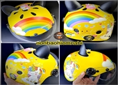 MŨ BẢO HIỂM TRẺ EM CẦU VỒNG NGỰA UNICORN