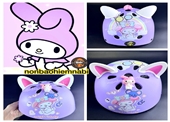 Mũ bảo hiểm MELODY 3D dễ thương cao cấp
