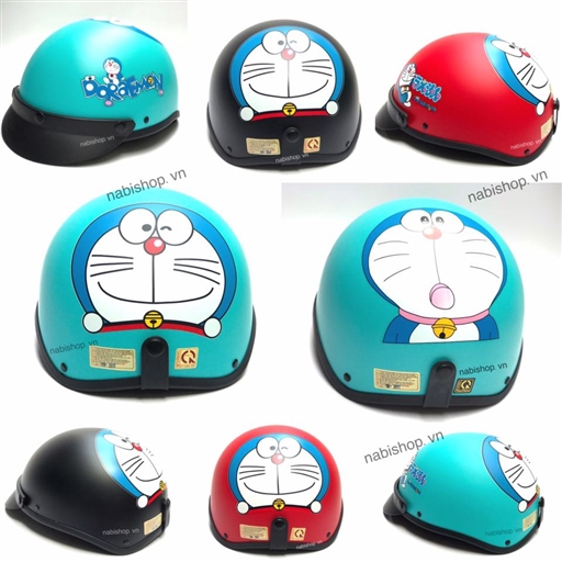 nón doreamon , non doremon , nón doremon cute , nón bảo hiểm doremon , non bao hiem doremon