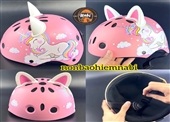 Mũ bảo hiểm trẻ em Ngựa Pony 3D dễ thương cho bé yêu❤️