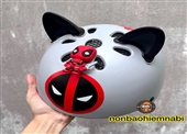 Mũ bảo hiểm trẻ em Deadpool 3D dễ thương cho bé yêu❤️