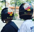 nón 3/4 zalo , non 3/4 zalo , nón zalo , nón zalo couple , nón bảo hiểm zalo 